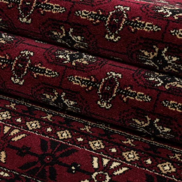 Oriental Motive Red Marrakesh Rug